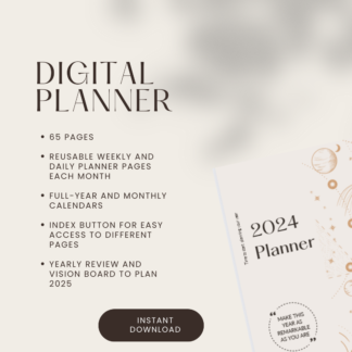 The Remarkable Planner - 2024 Digital Journal